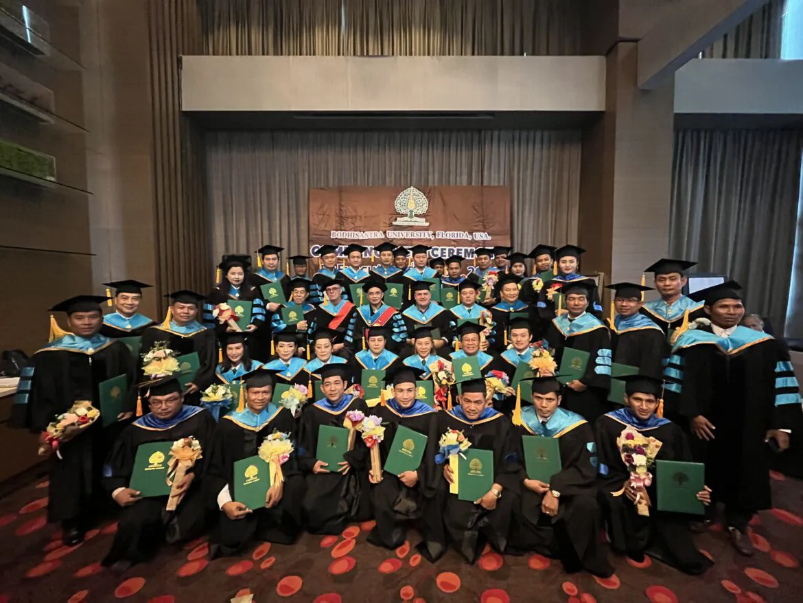 BODHISASTRA UNIVERSITY FLORIDA, USA awarded degrees in Singapore.