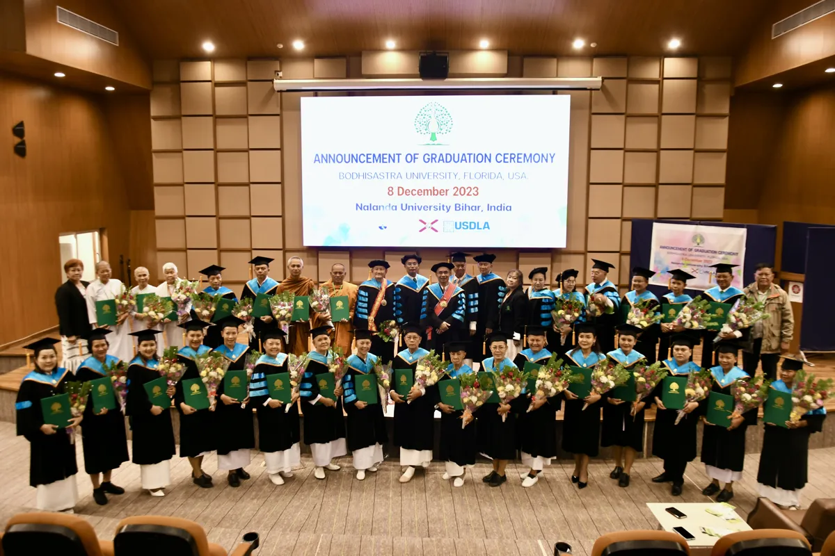 Academic Ceremony at Nalanda University, India (2023)