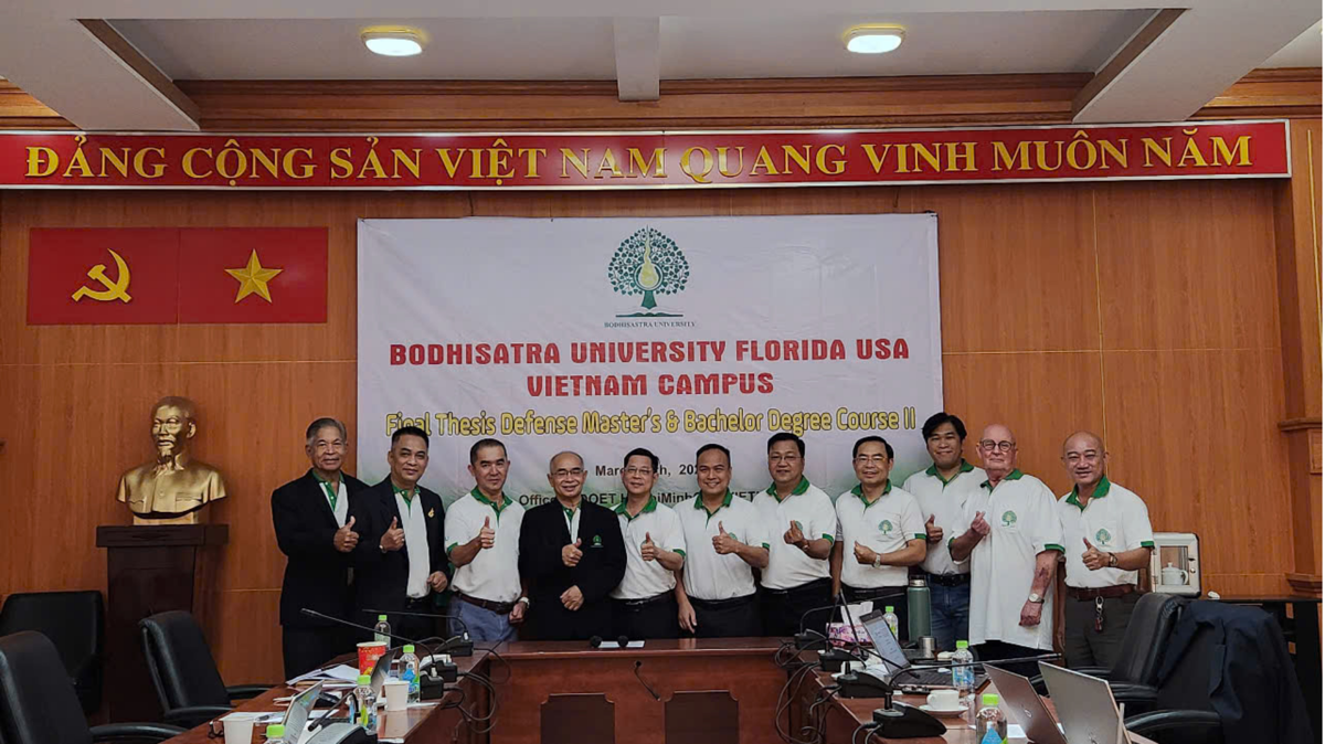 Final Thesis Defense Master’s & Bachelor Degree Course II in Vietnam